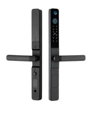 Gleewell Smart Lock DQ01 Long Handle - Fingerprint, Password, Temporary Password, Card, Mechanical Key